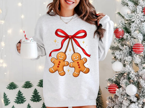 gingerbread cherries (diff color sweatshirts available)