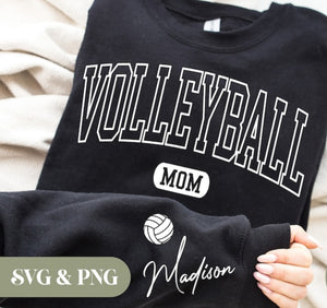 Personalized volleyball mom