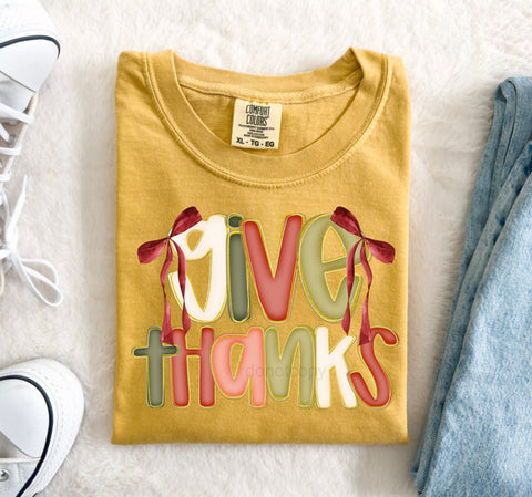 Give thanks