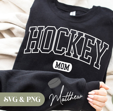 Personalized hockey mom