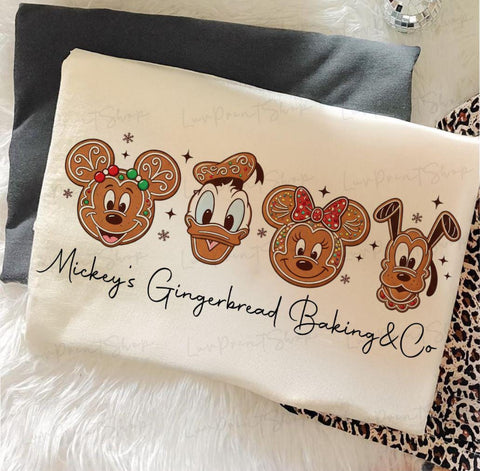 Gingerbread baking tee