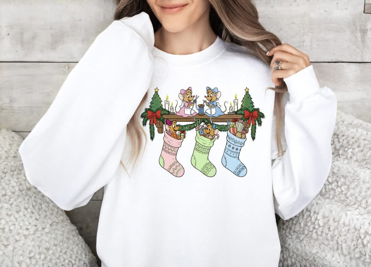 Cindy mice  (diff color sweatshirts available)