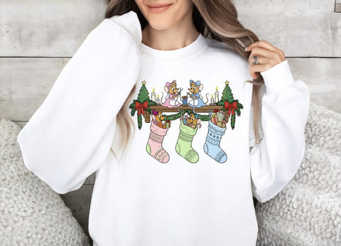 Cindy mice  (diff color sweatshirts available)