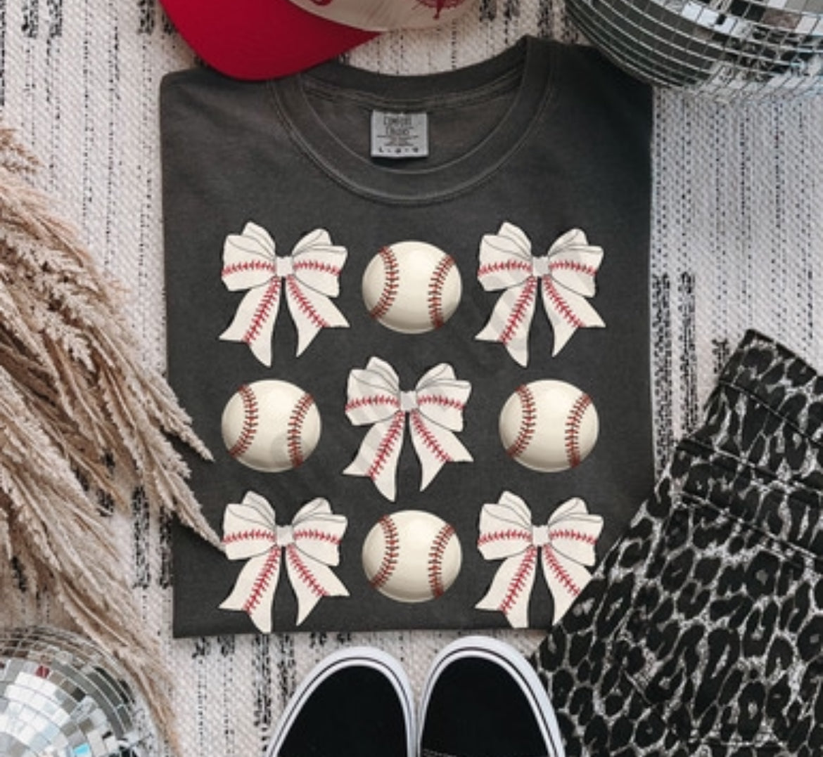 Coquette baseball (dark tee)