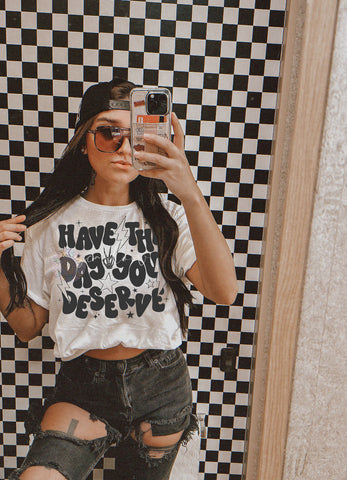 Have the day you deserve ✌🏼