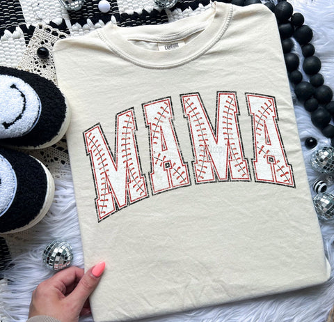 Mama baseball threads
