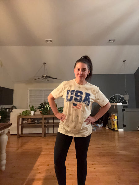 USA 🇺🇸 STAR ⭐️ TEE ADULTS