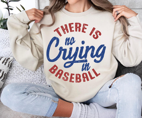 There’s no crying in baseball