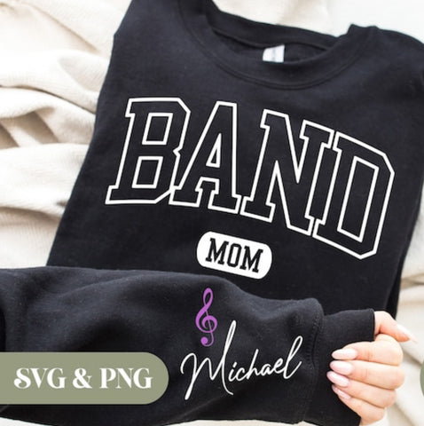 Personalized band mom