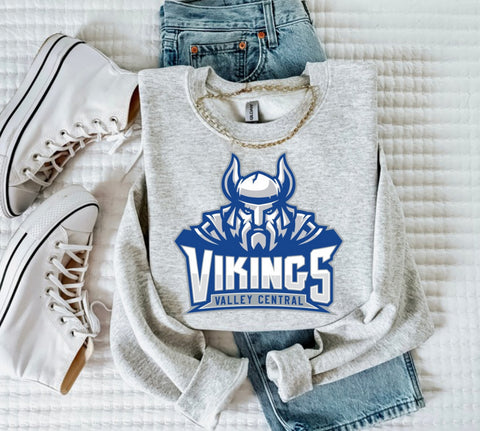 VIKINGS LOGO in gray
