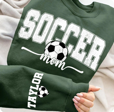 Green soccer mom