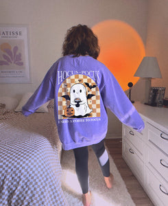 I need coffee to focus CC sweatshirt