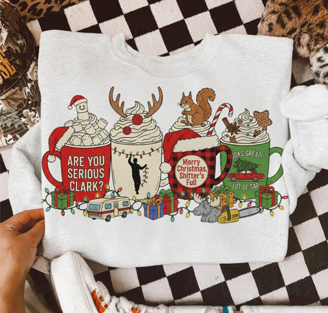 Are you serious Clark?! Lattes