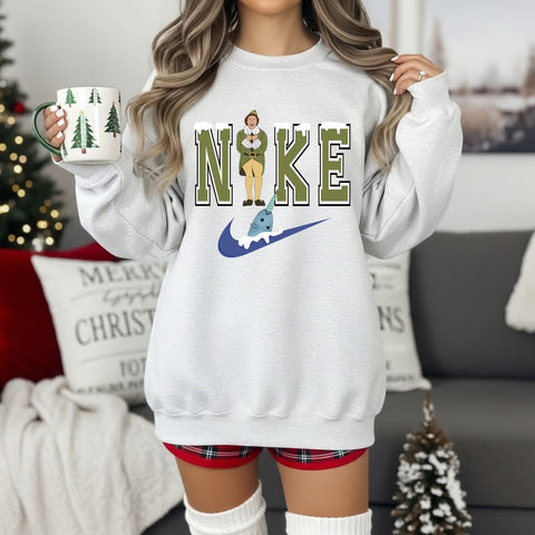 ELF NKE (ash gray sweatshirt)