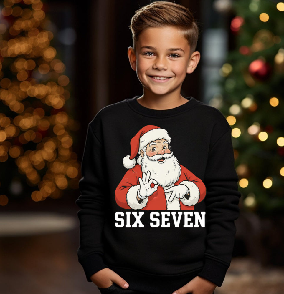 Santa 6 7 in black