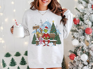 WHO VILLE (ash gray sweatshirt)