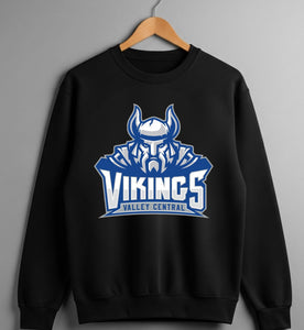 VIKINGS LOGO in black