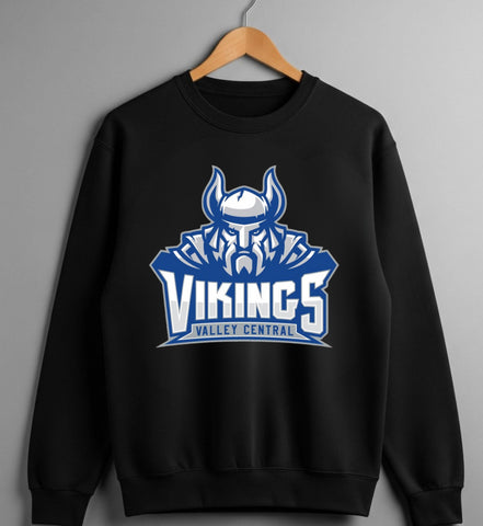 VIKINGS LOGO in black