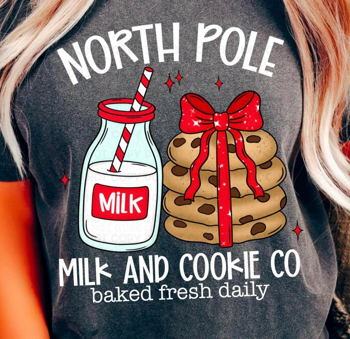 North Pole milk & cookies