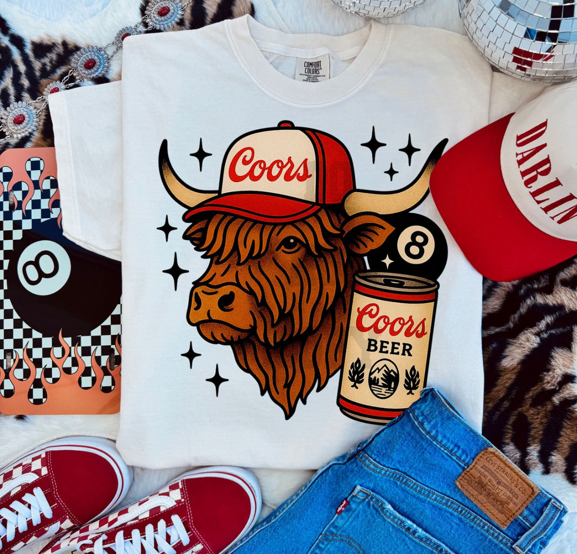 C O O R S highland cow