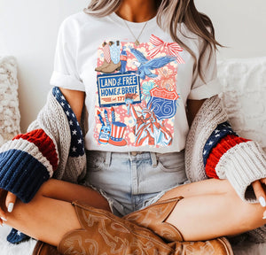 Land of the free. Home of the brave