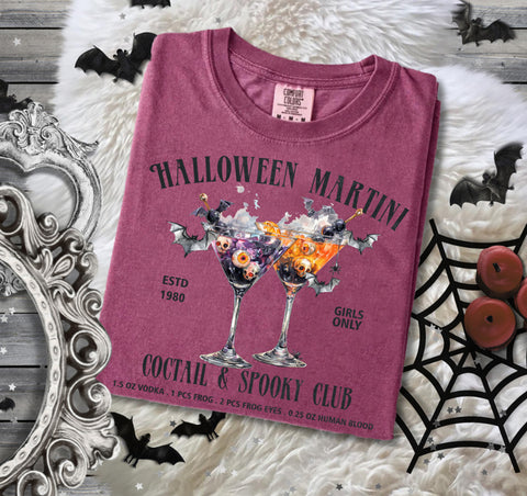 Halloween martini