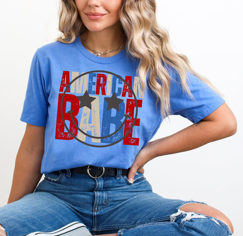 American babe