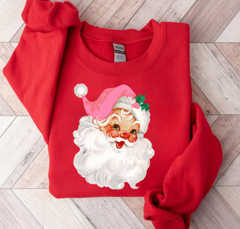 Santa baby in red