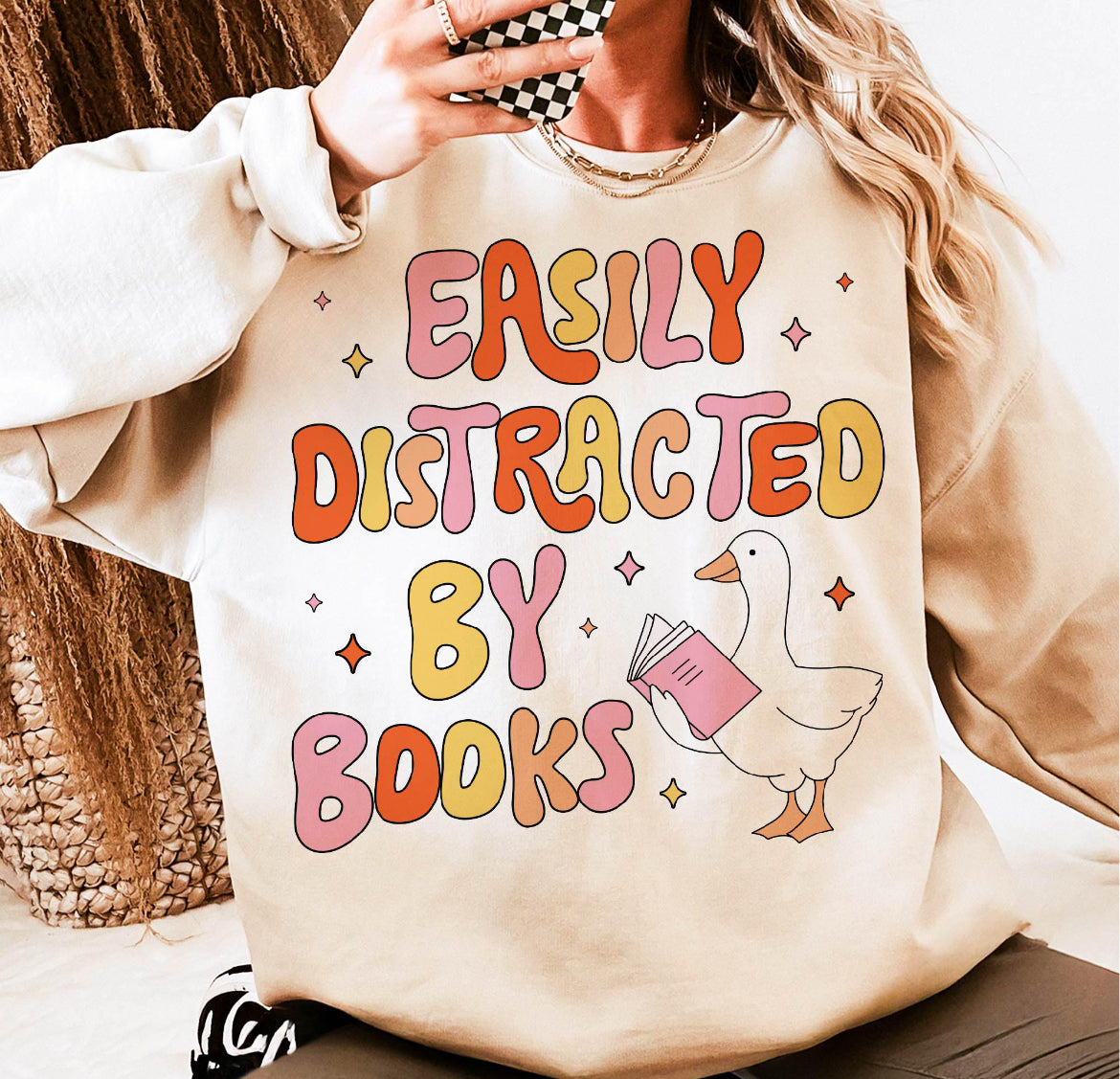 Easily distracted by books