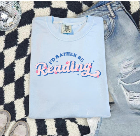 I’d rather be reading