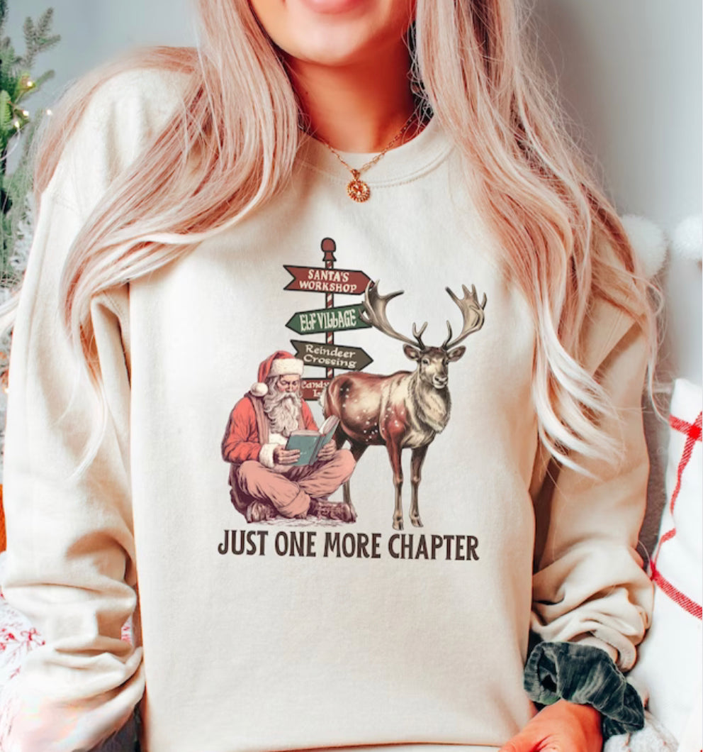 Just one more chapter- Santa edition