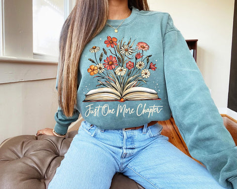 Just one more chapter CC sweatshirt