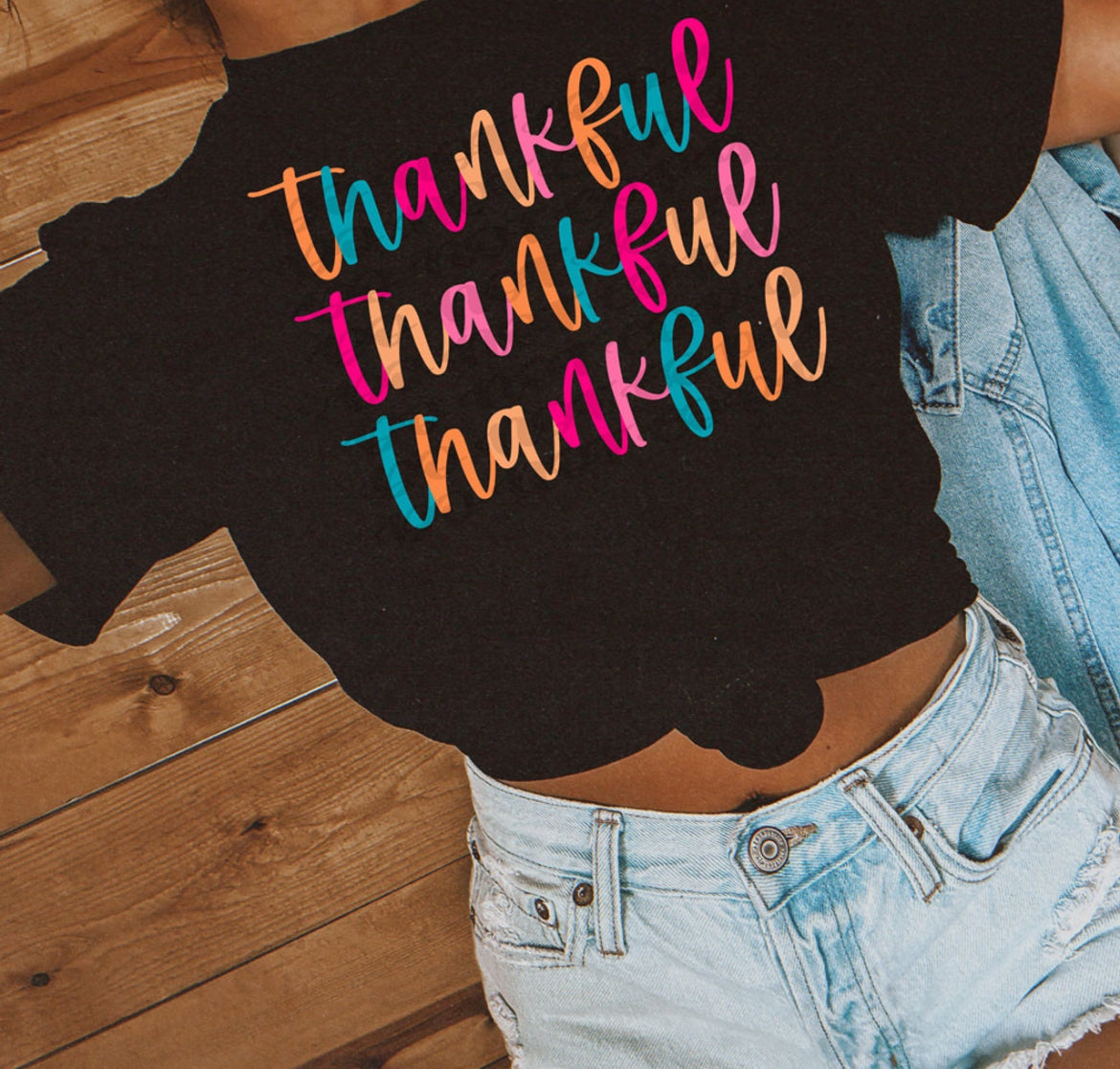 Colorful thankful