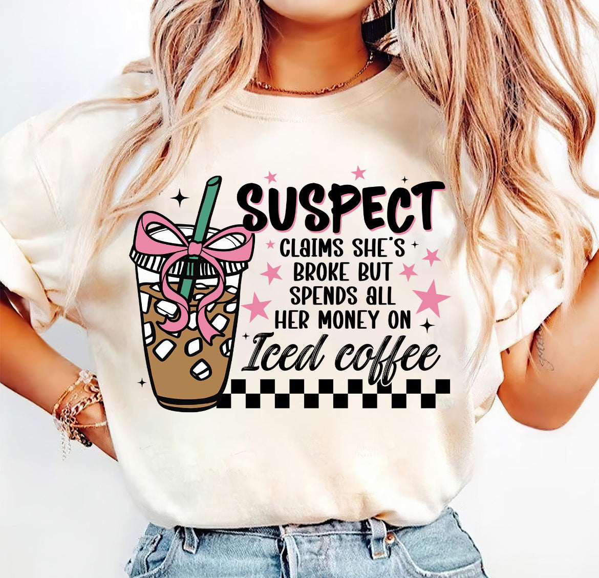 Suspect only drinks …