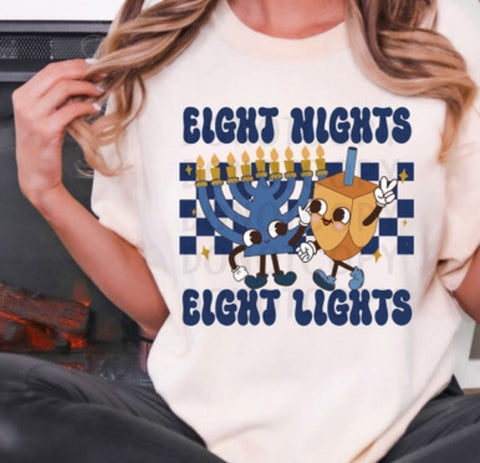 Eight nights. Eight lights.