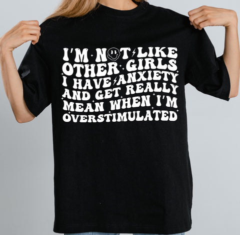 I’m not like other girls SWEATSHIRT