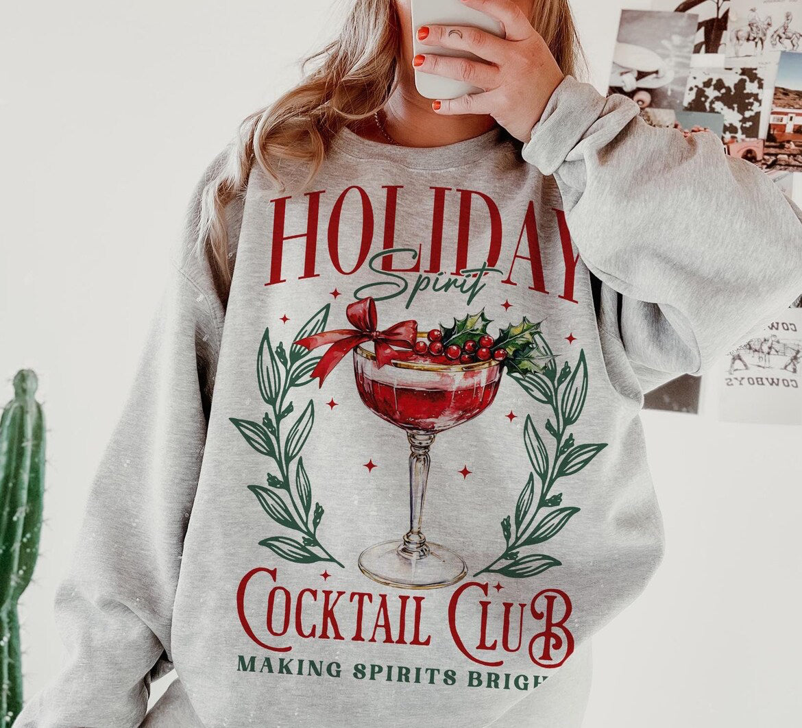 Holiday cocktail club
