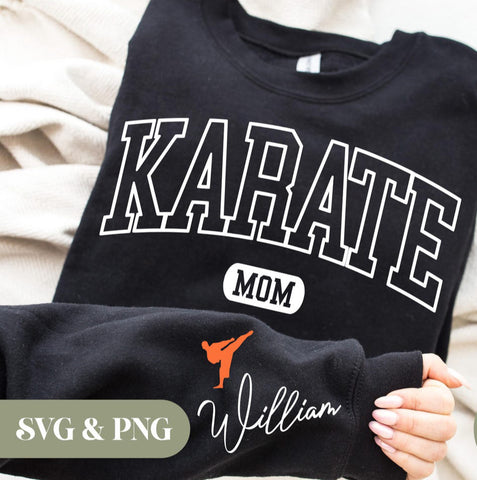 Personalized karate mom
