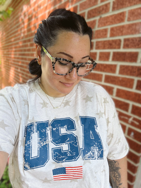 USA 🇺🇸 STAR ⭐️ TEE ADULTS