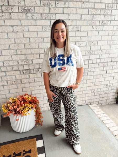 USA 🇺🇸 STAR ⭐️ TEE ADULTS