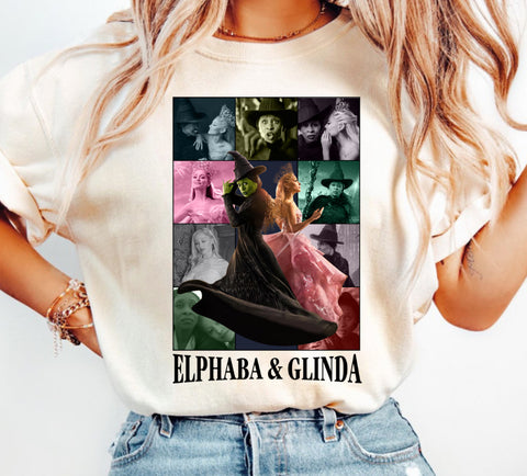 Elphaba + Glinda tee