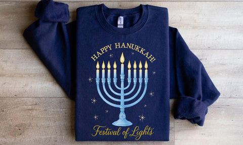 Festival of Lights kids sweatshirt