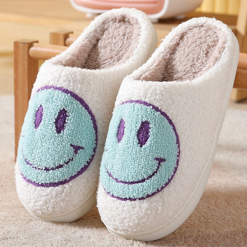 Light blue slippers