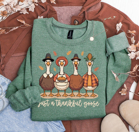 Thankful goose