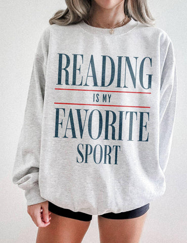 Reading is my favorite sport