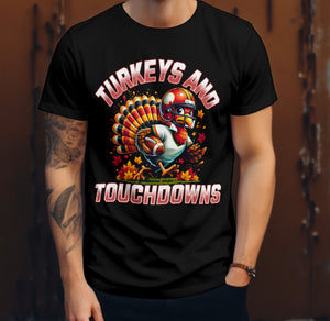 Turkeys & football