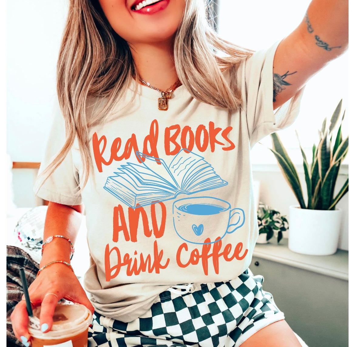 Read books & drink coffee