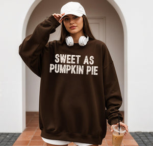 Sweet as pumpkin pie