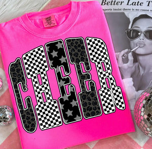 Trendy cheer tee