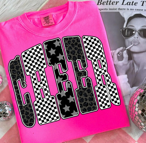Trendy cheer tee